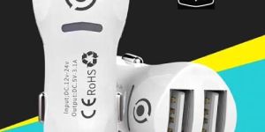 HOMEVS SOFTY SCC-103 Dual USB CAR Charger 3.1AMP