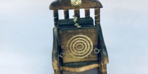 Beautiful Miniature Rocking Chair Design Tea Coffee Coaster