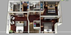3D Floor Plan Rendering Services