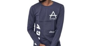 Men's Full Sleeve Round Neck Stylish T-Shirt