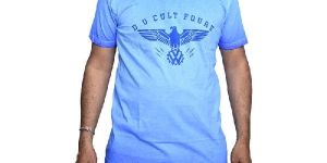 Men's Short Sleeve Round Neck Printed T-Shirt