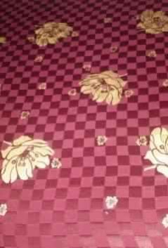 Cotton Satin Check Fabric