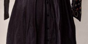 Black Georgette Full Sleeves Kurtis