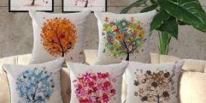 Jute Fabric Cushion Covers