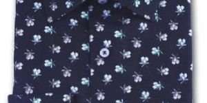 Black Floral Printed Shirt