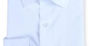 White Cotton Poplin Solid Plain Shirt