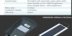 Solar LED Street Light