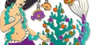 MERMAID INSPIRED CHRISTMAS ORNAMENTS