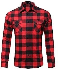 PLAID BUTTON DOWN FULL SLEEVE SHIRT