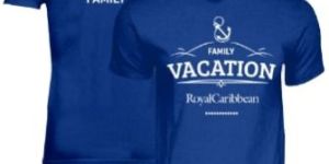 VACATION ROYAL CARIBBEAN ROYAL BLUE T-SHIRT