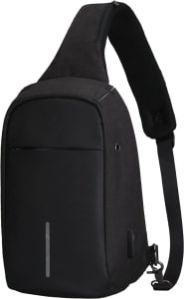 VERSATILE BLACK LAPTOP BAG