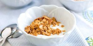 Crunchy Muesli Almonds Raisins and Honey Corn Flakes