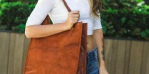 Women Leather Tote Bag