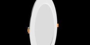 12W Stretta Circular Ultra Slim Recessed Panel
