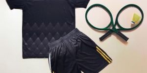 Chinese Collar Jersey Set