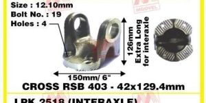 MCH 1604SS Cross Holder