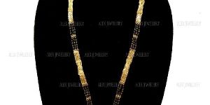 1 Gram Gold Forming Work Golden Color Mangalsutra