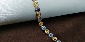 Artificial Jewellery Two-Tone Bracelet