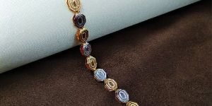 Artificial Jewellery Two-Tone Bracelet