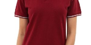 Women's Polo Neck Cotton T-Shirts