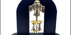 Wooden Ganesh Statue