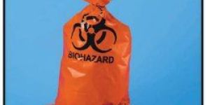Plastic Biohazard Waste Bags