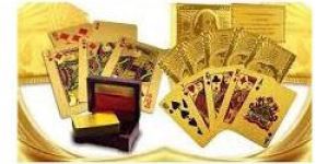 Gold Playing Card