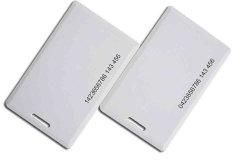 White Double Sided Attendance Card