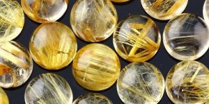 Natural Golden Rutilated Quartz