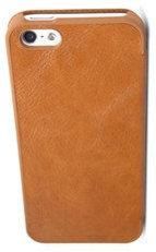 Brown Leather Flip Cover