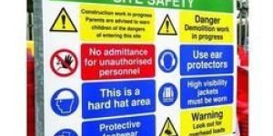 Fire Protection Sign Board