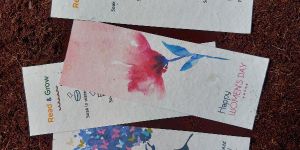 Plantable Seed Paper Bookmarks