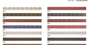 24X2 Ceramic Border Tiles