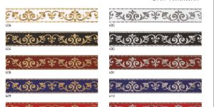 24X4 Ceramic Border Tiles