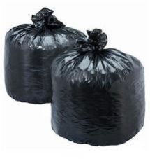 Black Disposable Garbage Bags