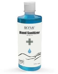 SKYRA+ Liquid Hand Sanitizer Fliptop Bottle 500 ml