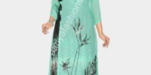 Hand Print Designer Kurti