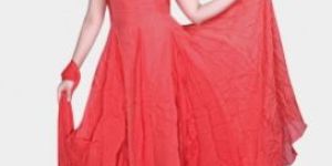 Muslin Silk Long Gown