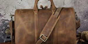 Mens Leather Messenger Bag
