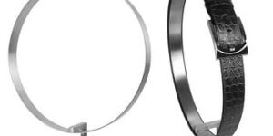 Stainless Steel Belt Display Rack