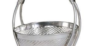 Silver Fruit Basket