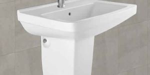 SELVI Half Pedestal Basin