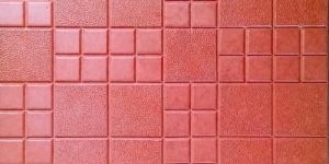 Chequered Parking Tiles