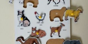 Wooden Domestic Animal Puzzle