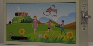 Manual Coin Operated Sanitary Napkin Vending Machine