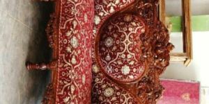Wooden Carved Sofa Set
