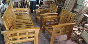 Solid Teakwood Sofa Set