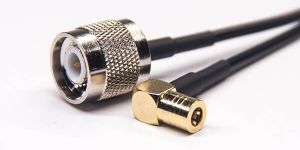 SMB Male Right Angle to TNC Straight Assembly Cable