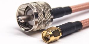 UHF to SMA Cable Male to Male RG142 Cable Assembly