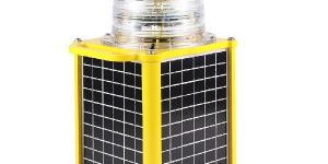 Optical Solar Water Way Signal Light